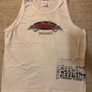 White Glen Helen Tank Top